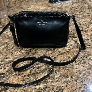 Kate Spade Elegant Black Crossbody Bag